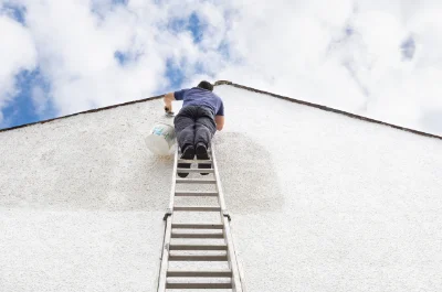 Peinture extérieure à Herchies — façades et ravalement